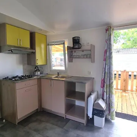 Mobil-home Tv Grande Terrasse - 3 - 6 Personnes - Clos Cottet - La Tranche-sur-mer - O'gliss Park Kamp alanı Angles (Vendee)