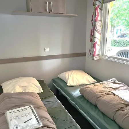 Kamp alanı Mobil-home Tv Grande Terrasse - 3 - 6 Personnes - Clos Cottet - La Tranche-sur-mer - O'gliss Park