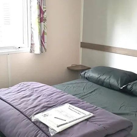 Campingplatz Mobil-home Tv Grande Terrasse - 3 - 6 Personnes - Clos Cottet - La Tranche-sur-mer - O'gliss Park Angles (Vendee)